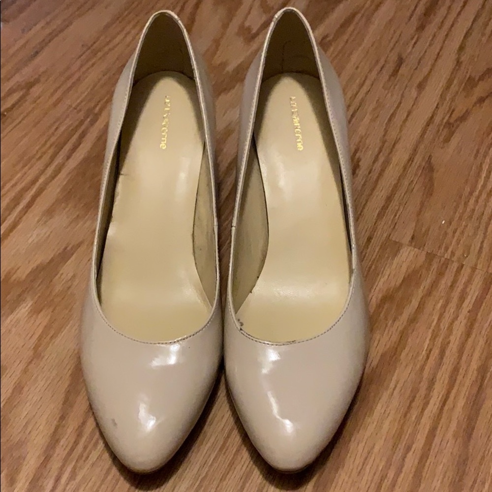 blush nude pumps • Joelle